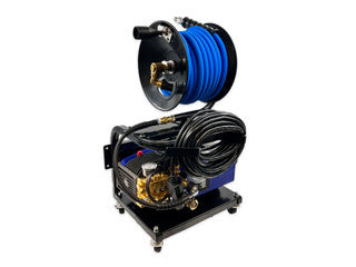 AR BLUE CLEAN | AR630TSS-PRO, PRESSURE WASHER, ROLLING & WALL MOUNT CART, AND ACCESSORIES KIT