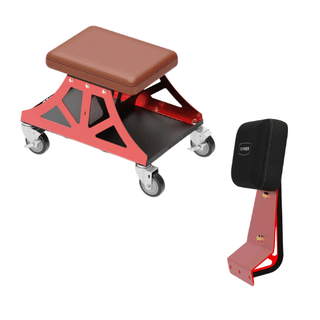 Brown and Red Vyper Low Pro Stool