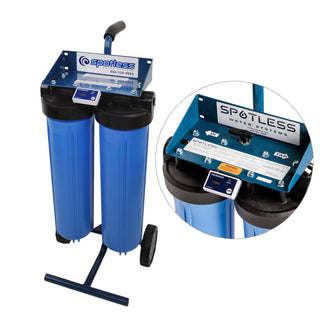 CR SPOTLESS | 300 Gallon Deionized Water Filter Rolling System