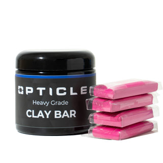 OPTICLE | Clay Bar For Cars | (4) 50g Individual Packs with Canister