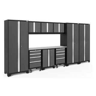 NewAge | Bold Series 10 Piece Cabinet Set with Tool, Base, Wall Cabinet and 30 in. Locker