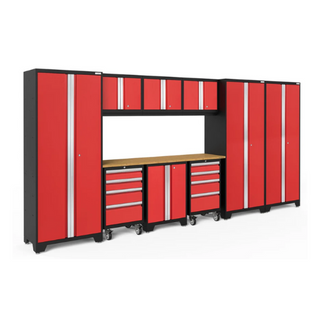 NewAge | Bold Series 10 Piece Cabinet Set with Tool, Base, Wall Cabinet and 30 in. Locker