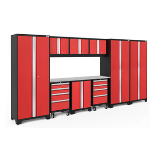 NewAge | Bold Series 10 Piece Cabinet Set with Tool, Base, Wall Cabinet and 30 in. Locker