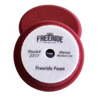 P&S | DB Freeride Foam Maroon Pad - Medium Cut Car Supplies Warehouse