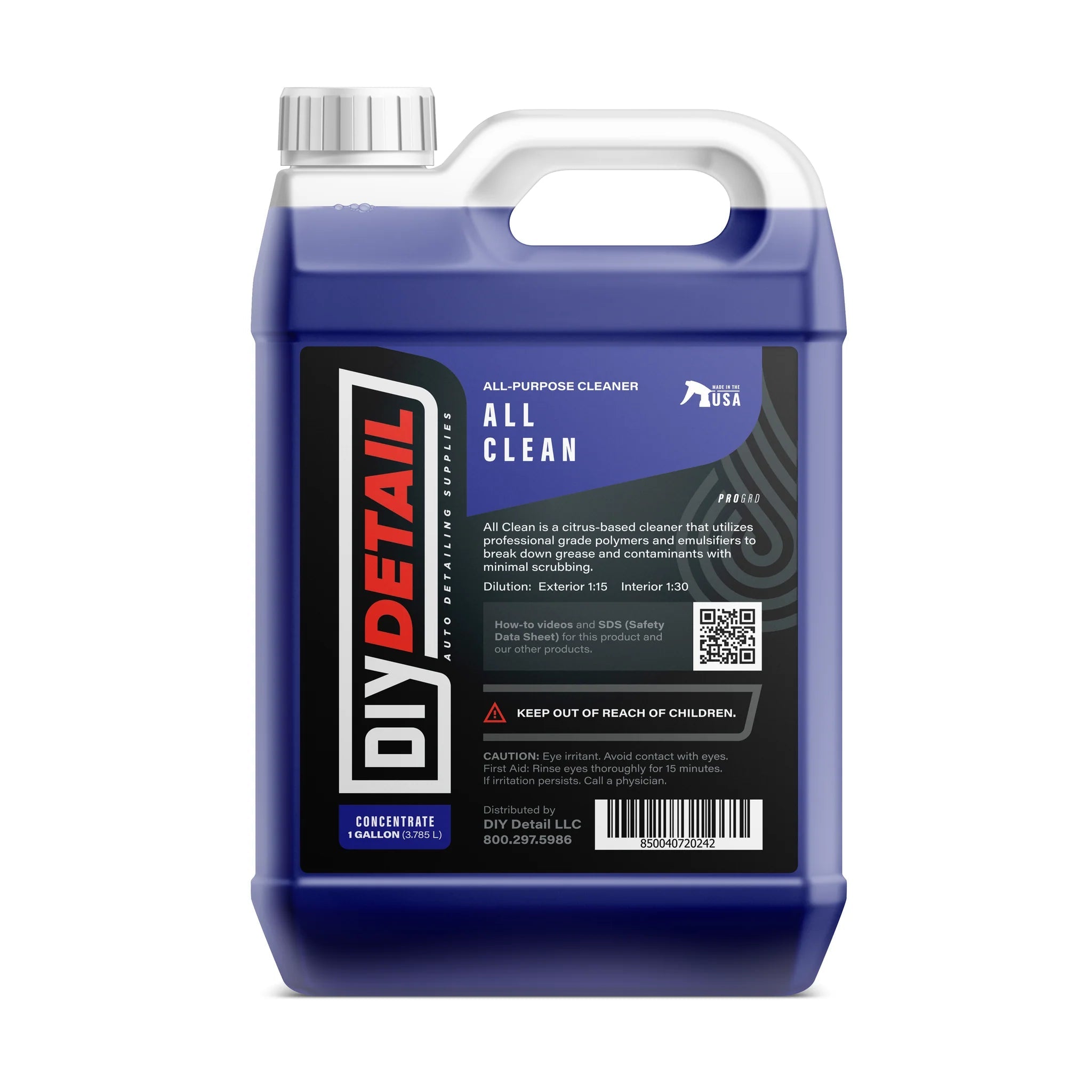 DIY Detail All Clean RTU 16oz, Ready to Use All Purpose Cleaner APC