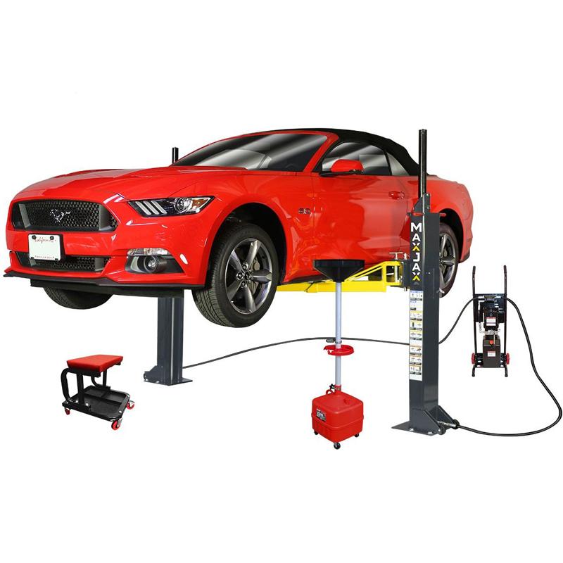 MaxJax | M6K Portable Two-Post Garage Lift Supreme Package